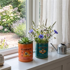 Rex London Metaldåser - Wildflower Honey Medium. Sæt med 2 stk